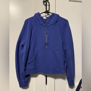 Lululemon half zip scuba hoodie